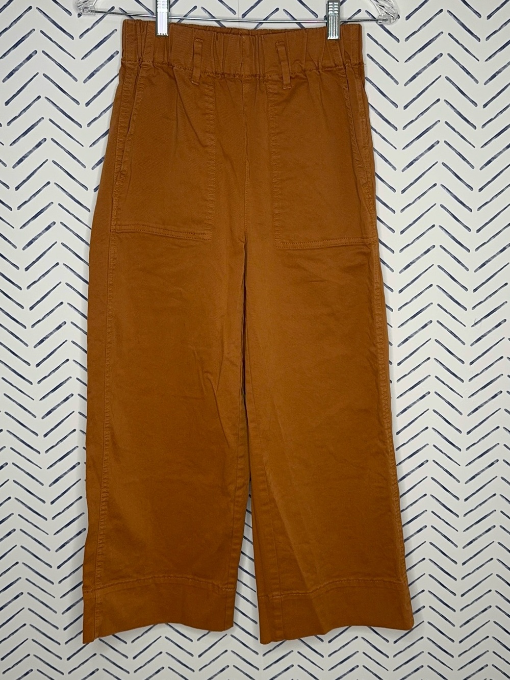 J.Crew high-rise, Pull-on Wide-leg Chino Pants xs - Picture 2 of 8